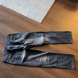 Levi's Men's Black washed jeans. Size W36 L32